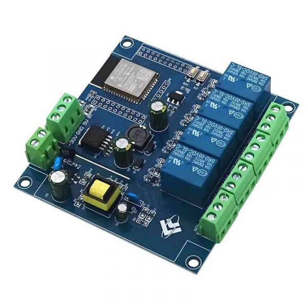 4 Kanal Relais Modul ESP32 Wifi Bluetooth