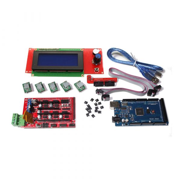 Ramps 1.4 Kit + 2004 LCD Controller + 5x A4988 + Mega 2560 R3