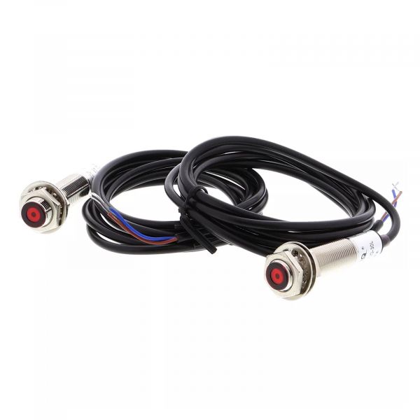 Laser Lichtschranke M12JG-30N1 - NPN, wasserdicht, 20 Meter