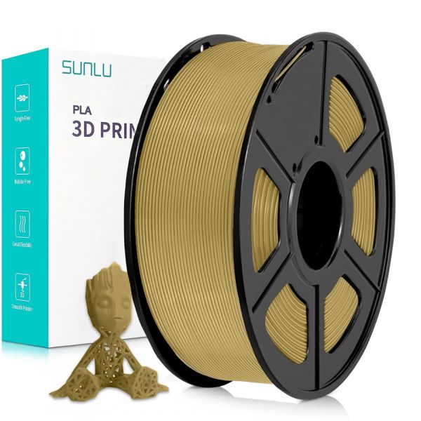 Sunlu PLA Filament Gold 1.75mm 1kg