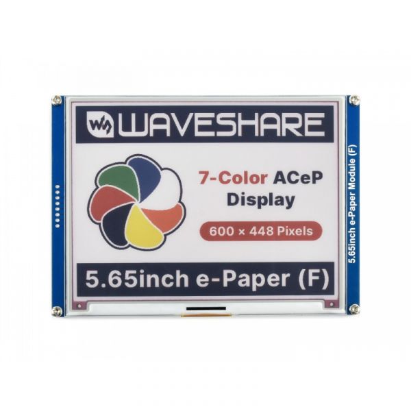 Waveshare 600x488 5.65" e-Paper Display Modul 7-farbig