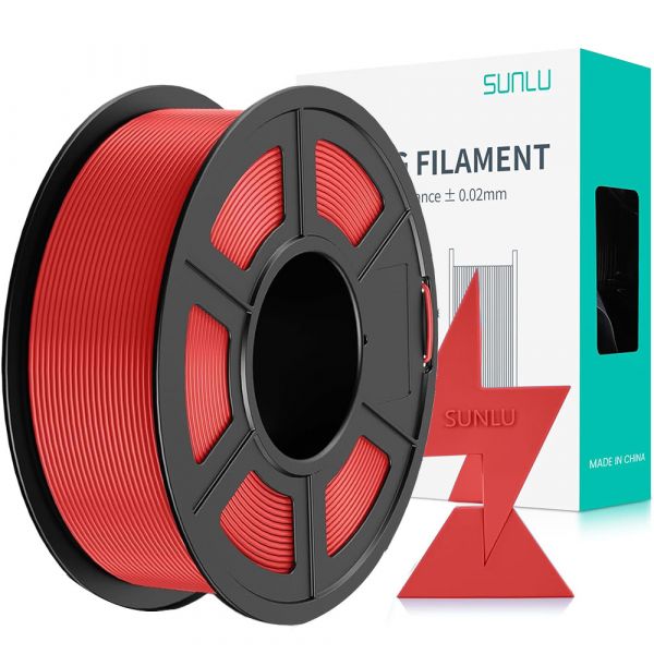 Sunlu High-Speed PLA Filament Red 1.75mm 1kg