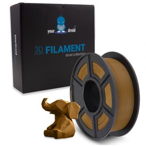 yourDroid PLA PLUS Filament Braun 1.75mm 1kg