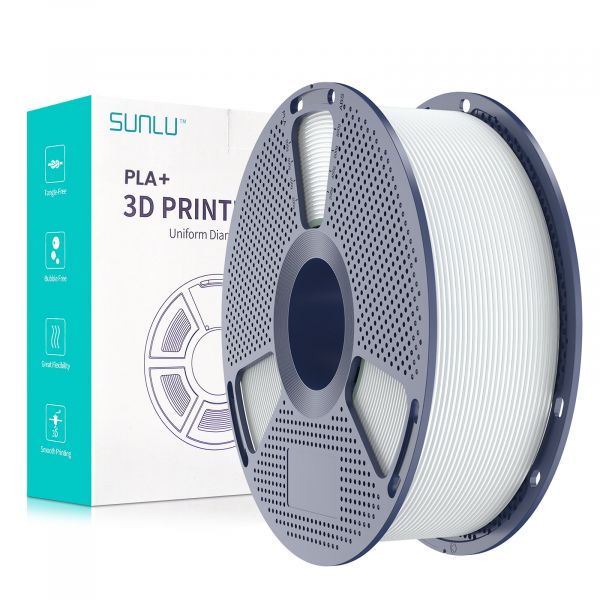 Sunlu PLA+ Filament White 1.75mm 1kg