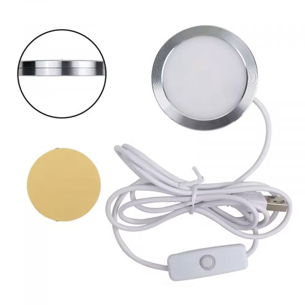 LED Spot Lampe Kompatibel mit Bambulab LED Kit USB 5V 3W Warmweiss