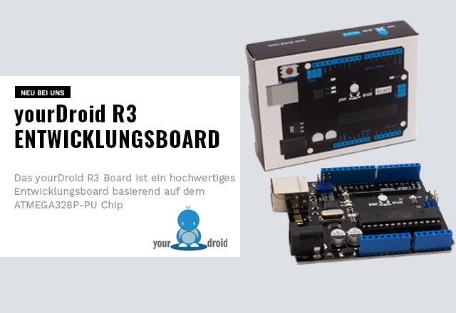 yourDroid R3 Entwicklungsboard arduino uno kompatibel
