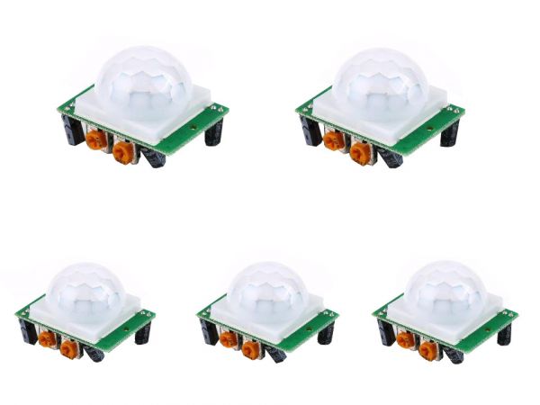 5x HC-SR501 PIR Infrarot Sensor Modul