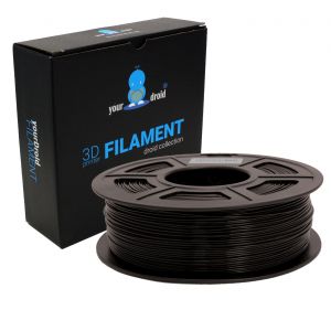 yourDroid PLA plus filament schwarz