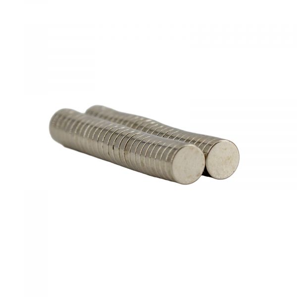 Neodym Magnet rund 4x1mm N35 50er Pack