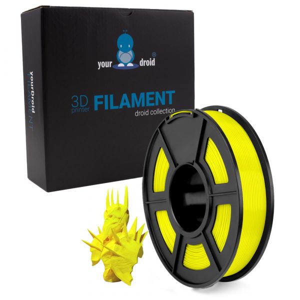 yourDroid TPU Filament Gelb 1.75mm 500g