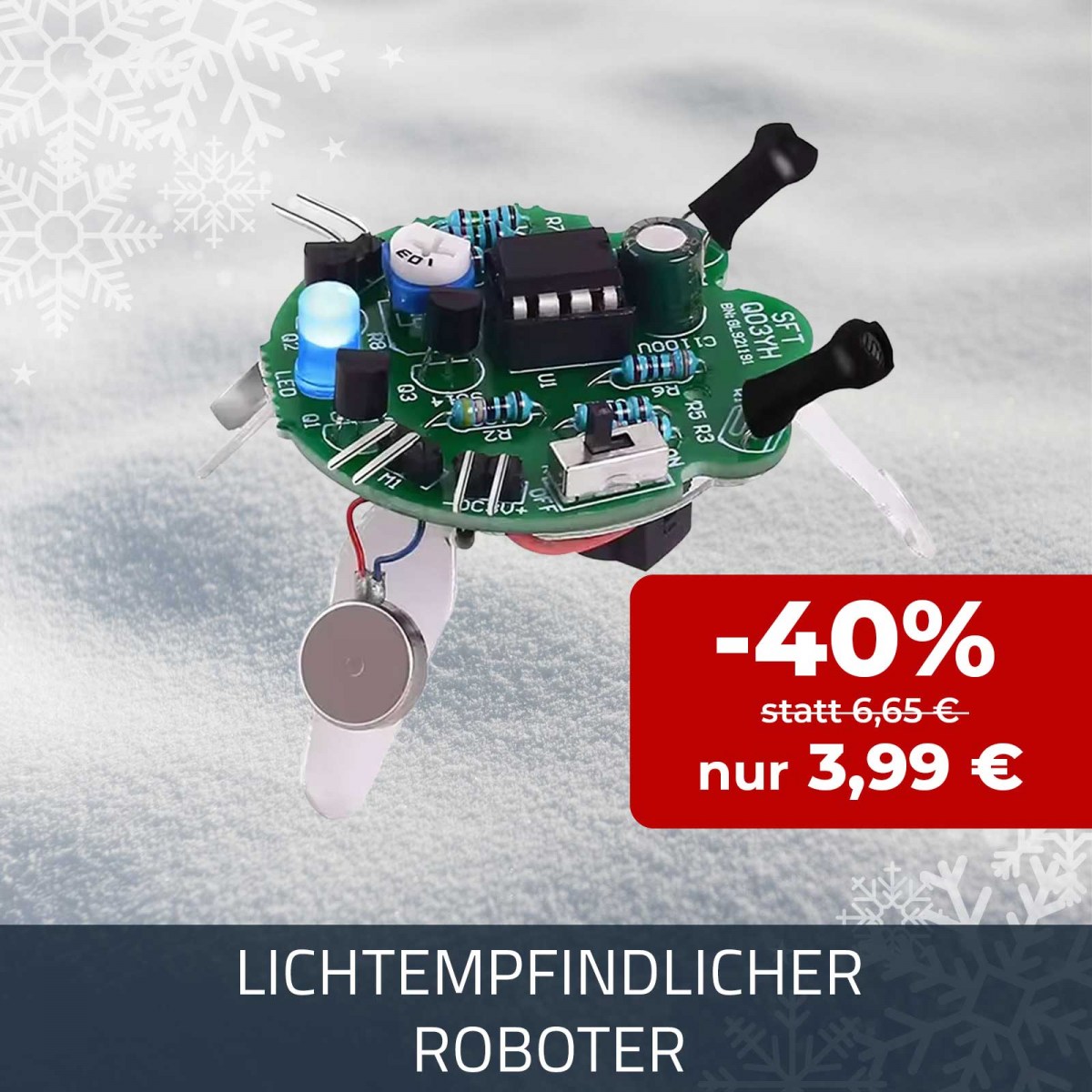 Bausatz Lichtempfindlicher Roboter