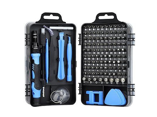 115-tlg. Präzisions-Schraubendreher Set Elektronik Reparatur Werkzeug Kit