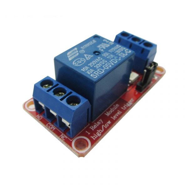 4-Kanal-Relais-Modul, 5V Relay-Module With Photocoupler for Raspberry Pi