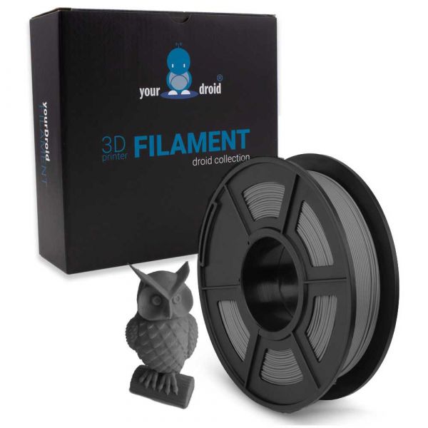 yourDroid TPU Filament Grau 1.75mm 500g