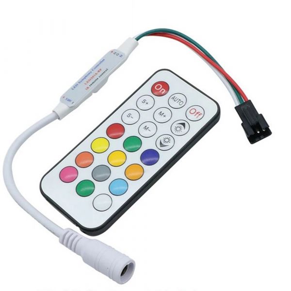 LED Strip Streifen inkl. Controller + Netzteil - RGB ca. 0,3 Meter 30,  21,99 €