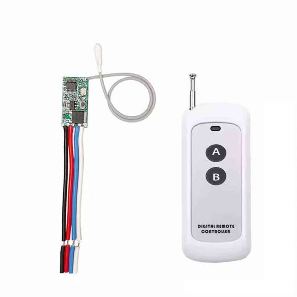 1-Kanal RF Relaismodul 433MHz DC 3.6V-24V mit Empfänger