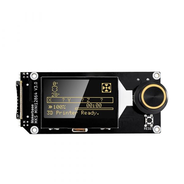 MKS Mini 12864 V3 LCD mit vorderem SD-Slot