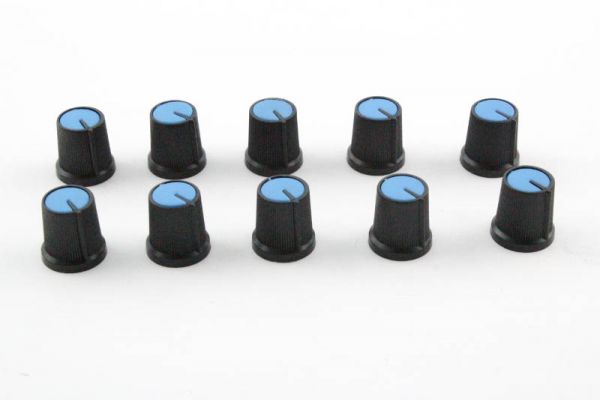 10er Set Potentiometer / Drehgeber Knopf