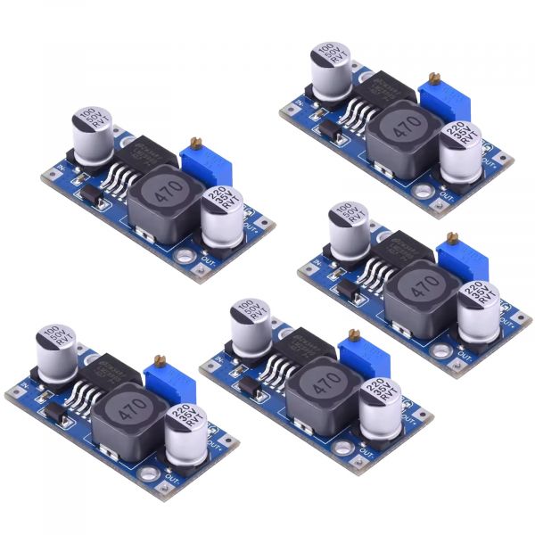 5x Spannungswandler LM2596S DC-DC Step-Down Regler