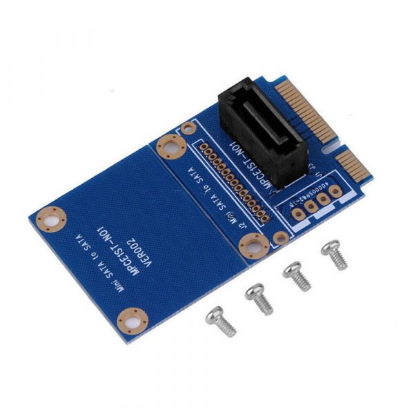 mSATA Mini PCI-e HDD Adapter Card