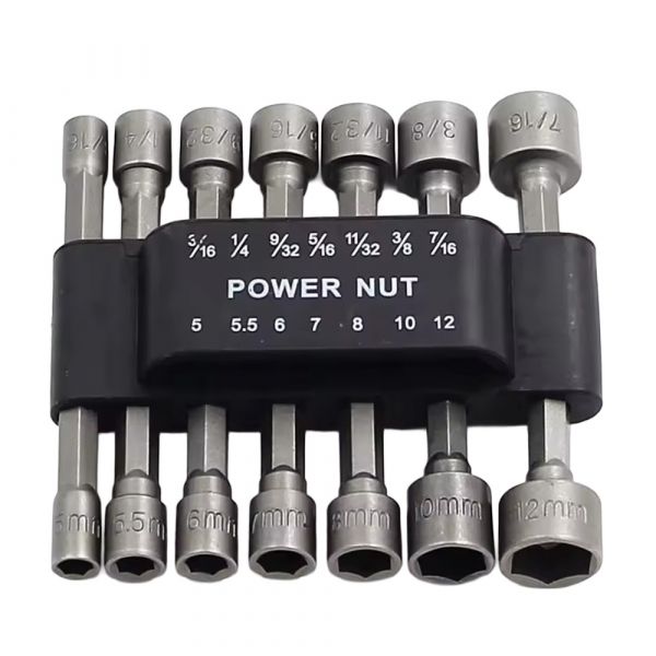 14-teiliges Innensechskant Steckschlüssel-Bit Set 1/4 Zoll