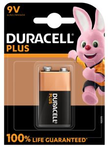 Duracell PLUS POWER 9V Blockbatterie 6LR61 MN1604 - 1 Stück