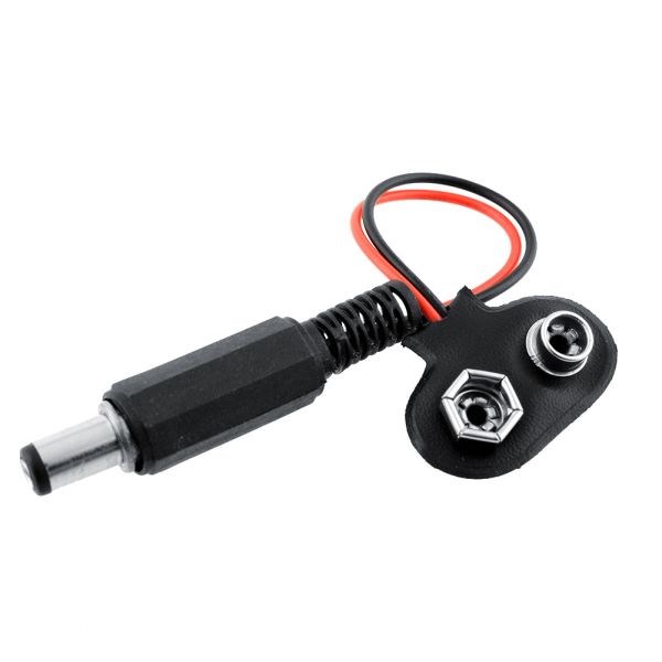 3x Batterieclip für 9V Block Batterie mit Anschlusskabel