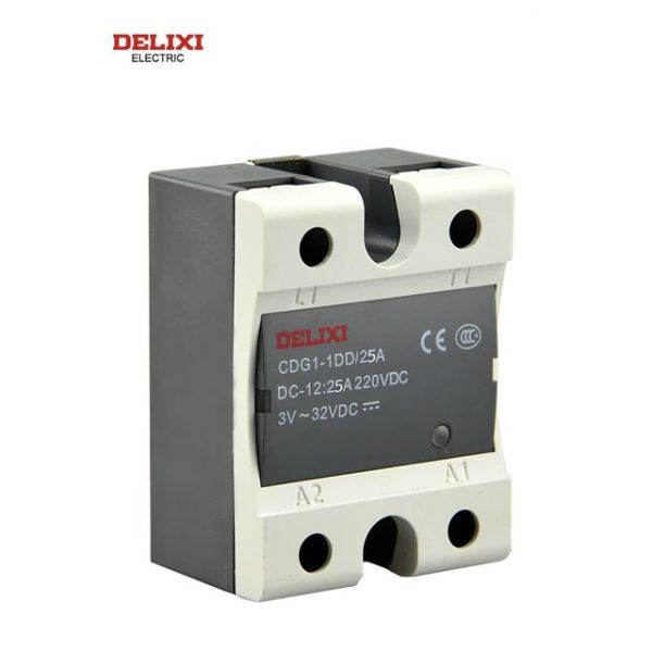 DELIXI DC-DC Solid State Relais CDG1-1DD/220VDC 25A