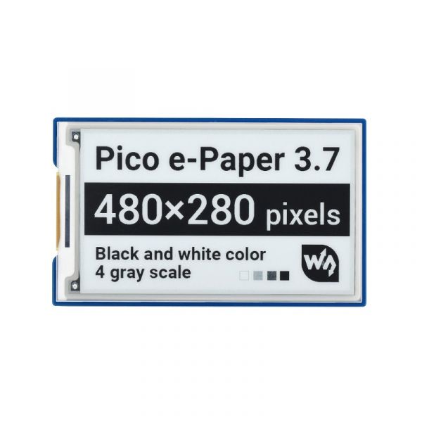 Waveshare 3.7" E-Paper Display Modul für Raspberry Pi Pico