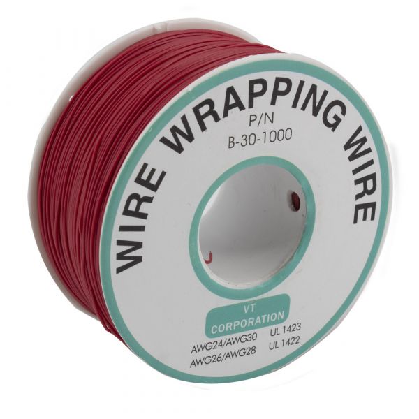 250m 30AWG Kupferkabel 0,2mm² Querschnitt Rot