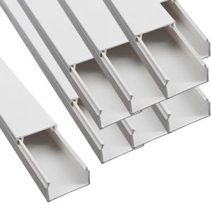 25x 1m yourDroid Kabelkanal - 25x16 mm weiss - Selbstklebend 25x 1m yourDroid Kabelkanal - 25x16 mm weiss - Selbstklebend