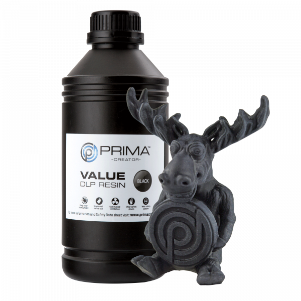 PrimaCreator Value Standard UV Resin - 500 ml - Black