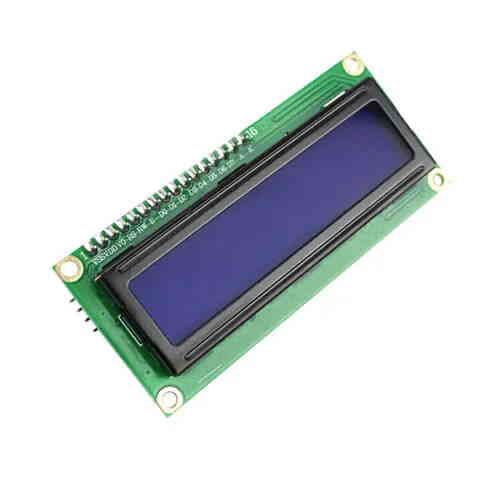 LCD Display Modul 1602 HD44780 I2C (gelötet)