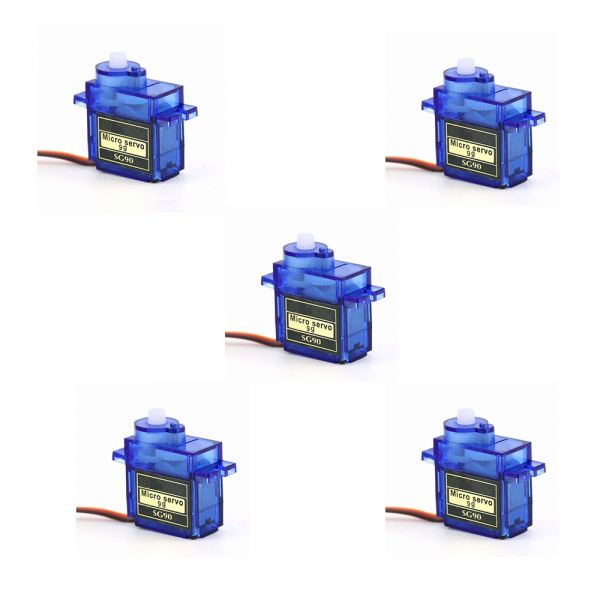 5er Set SG90 9G Micro Servos