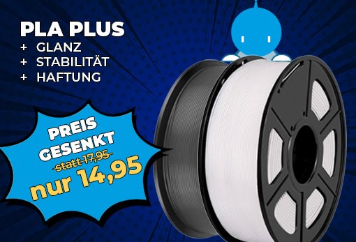 yourDroid PLA Plus Filament 1.75mm 1KG