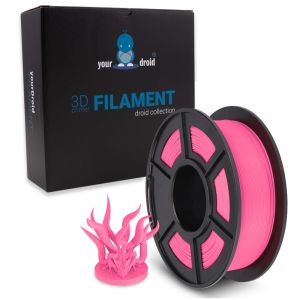 yourDroid PLA PLUS Filament Pink 1.75mm 1kg