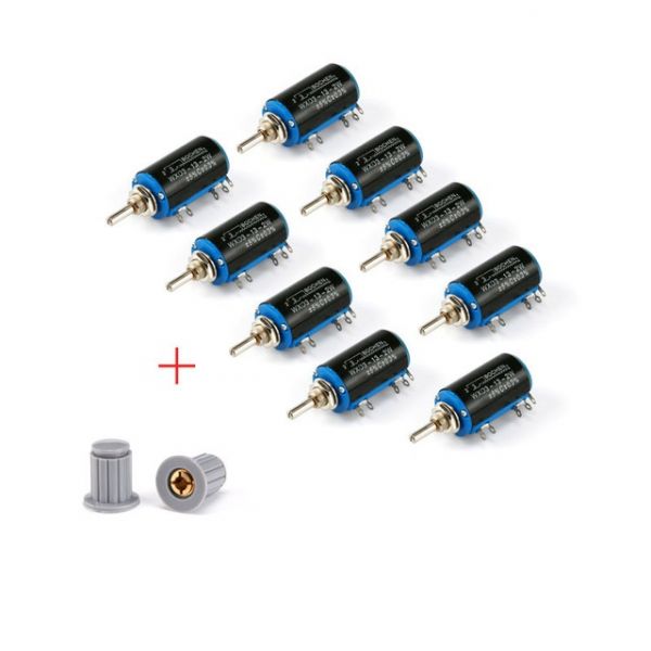 Sortiment Multi-Turn Potentiometer 9 Stück