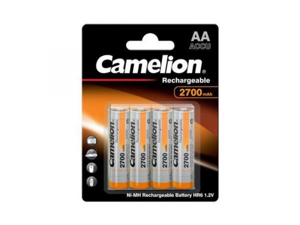 Camelion AA Mignon Akku 2700mAH + Box (4 Stk)