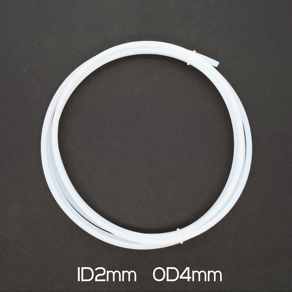 3D Druck für 1.75mm Filament, PTFE Teflon Schlauch 2 x 4mm Tube 1 Meter 