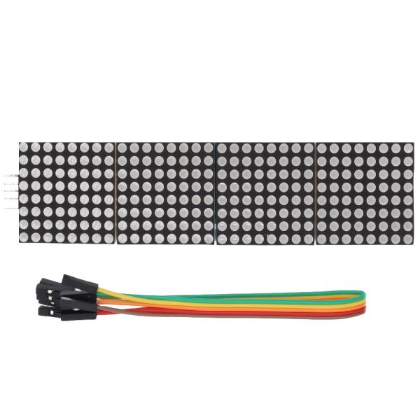 4-in-1 MAX7219 8x32 LED Matrix-Display