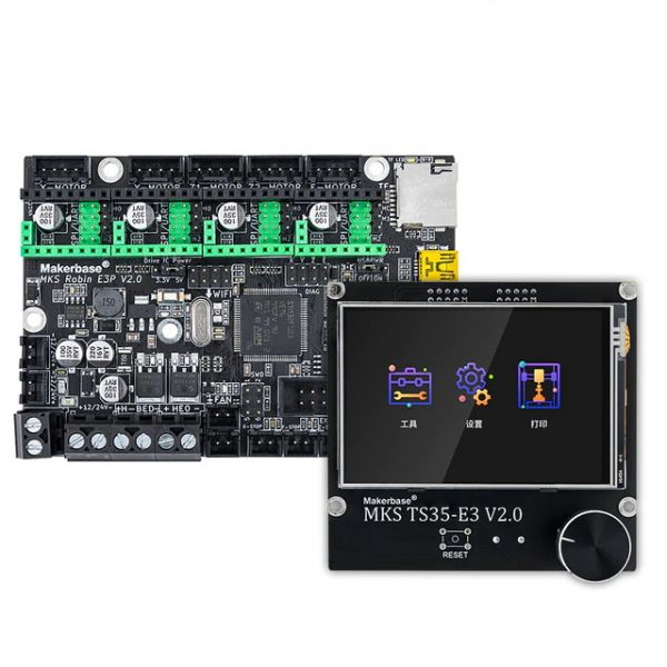 MKS Robin E3P 32 Bit Mainboard + 3.5 TFT Touchscreen für Ender-3 CR-10