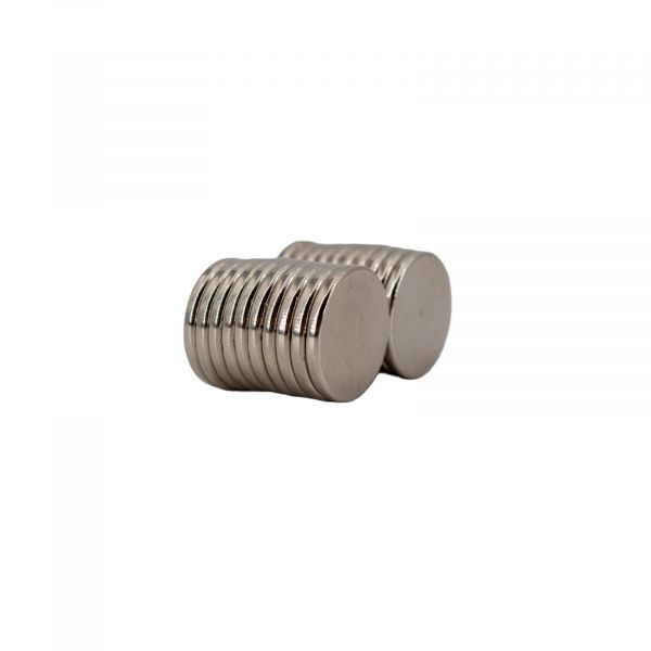 Neodym Magnet rund 15x2mm N35 20er Pack