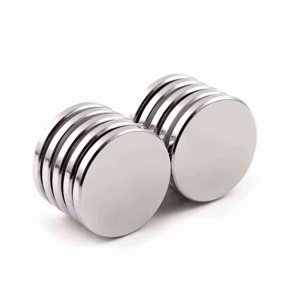 Neodym Magnet rund 25x3mm N35 10er Pack