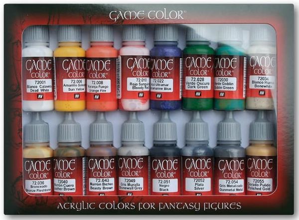 Vallejo Game Color Einsteiger Set (16 Farben)