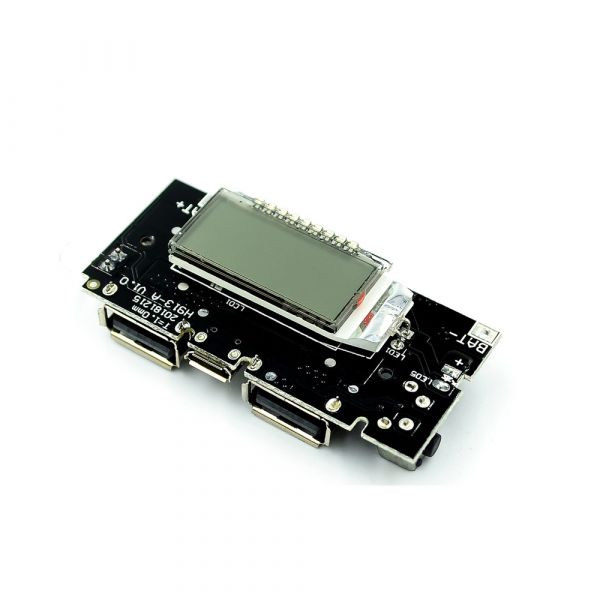Dual USB 5V 1A/2.1A Powerbank Ladegerät Modul – 18650 Akku Lademodul