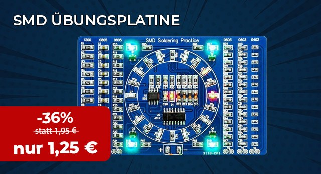 SMD Übungsplatine