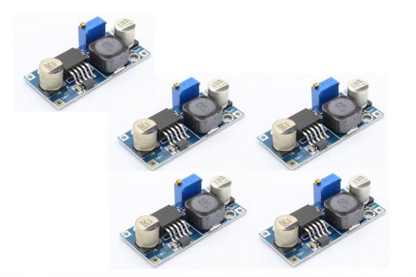 5x Spannungswandler LM2596S DC-DC Step-Down Regler