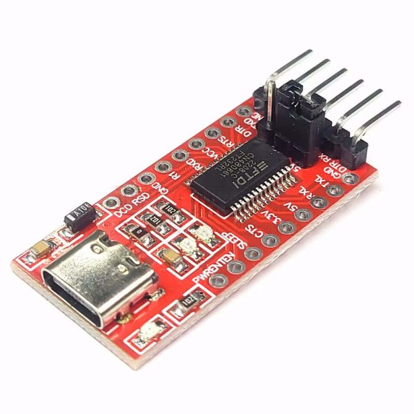 USB-C TTL Serial Adapter 3,3V / 5V kompatibel mit FT232RL