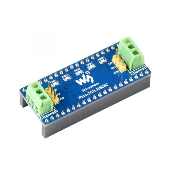 Waveshare 2-Kanal UART RS232 Modul für Raspberry Pi Pico