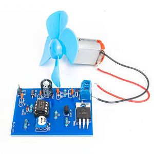 Bausatz: NE555 Motorregler mit Lüfter – PWM Lötkit für DC-Motorsteuerung Bausatz: NE555 Motorregler mit Lüfter – PWM Lötkit für DC-Motorsteuerung